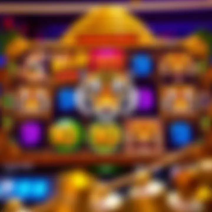 Fortune Tiger slot game interface showing reels with vibrant tiger symbols and bonus icons