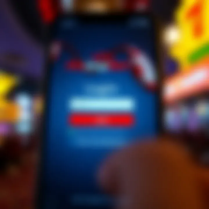 Mobile screen displaying PinUpBet old platform login page with secure access features