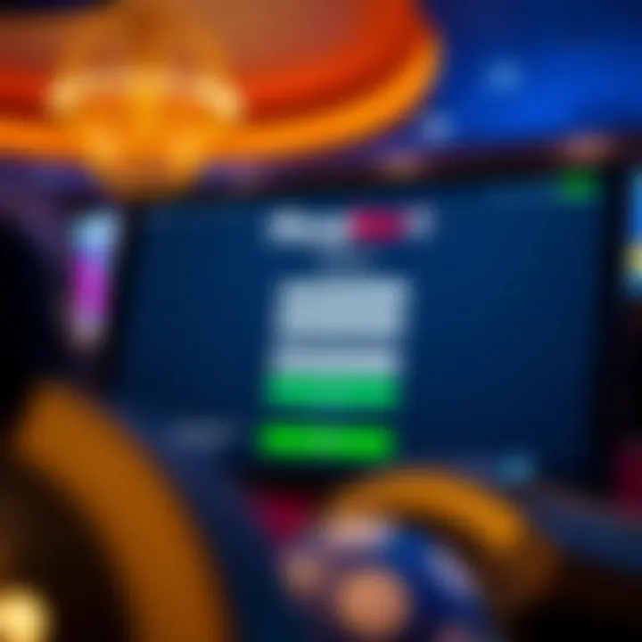 User interface showing registration form on PinupBet online betting platform