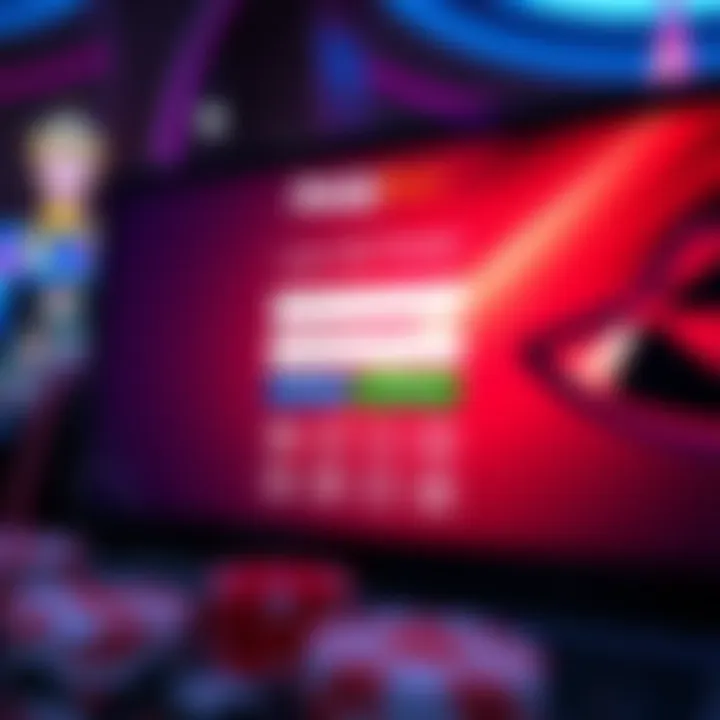 Logging In Safely to PinUpBet Account Secure login screen with password input and security icons