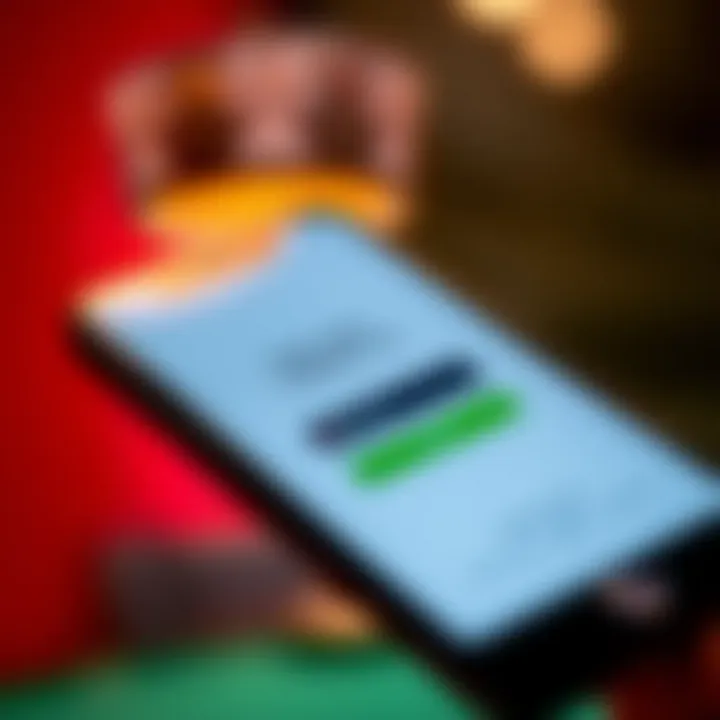 Mobile phone screen displaying Old PinupBet Mobile Lite login page with Nigerian flag icon