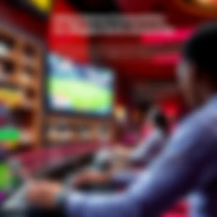 Graphical representation of optimized internet settings enhancing live sports streaming quality in Nigeria