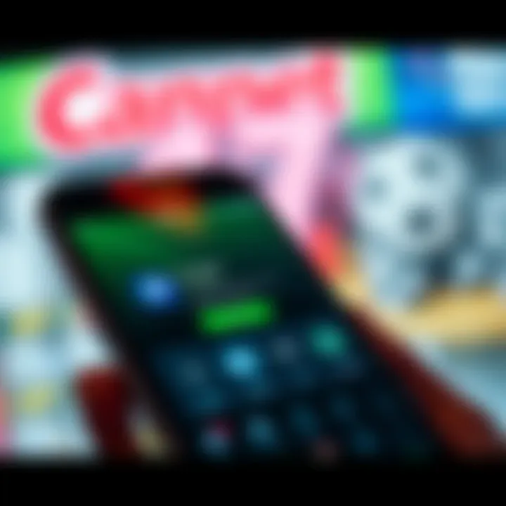 PinupBet App Download and Network Compatibility in Nigeria Smartphone screen displaying PinupBet app download progress with Nigerian network icons