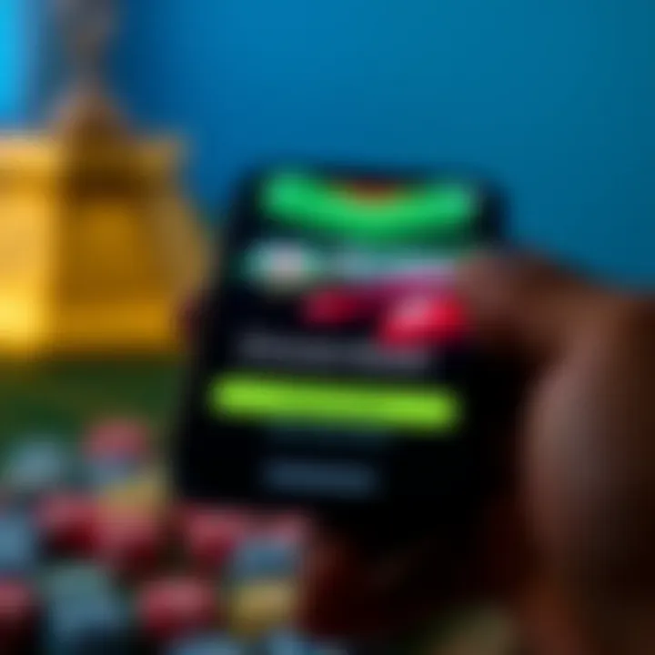 Close-up of an iPhone screen showing the PinupBet app download page on the Apple App Store with clear download button