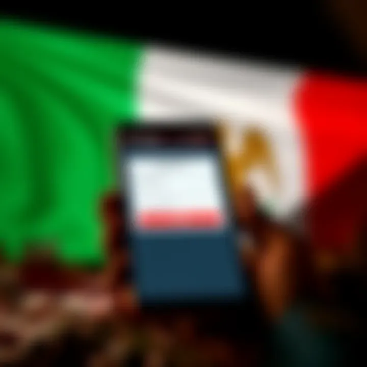 Mobile phone screen displaying registration form on a betting app with Nigerian flag background