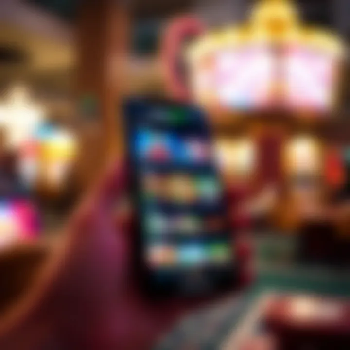 Interface of PinupBet app showing sports betting and casino game options