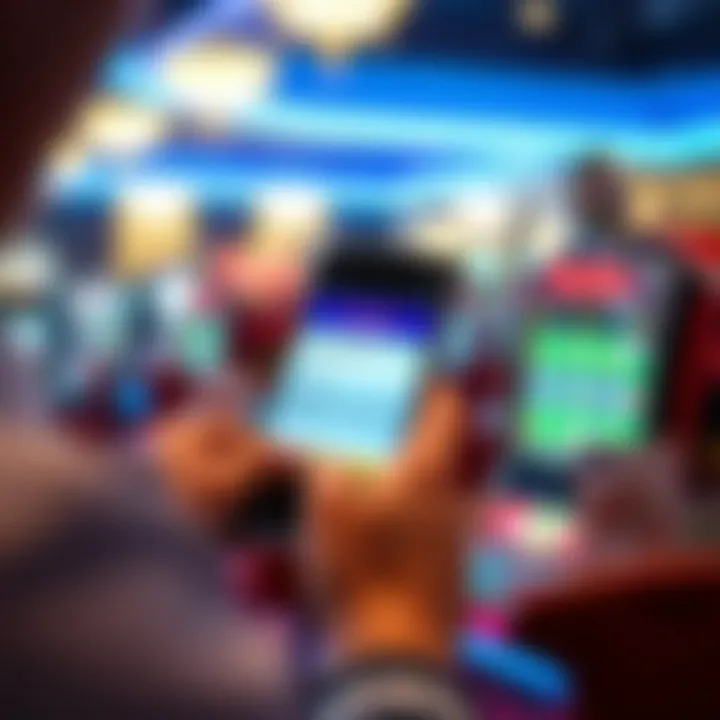 User checking eligibility criteria on PinupBet mobile app for bonus credit