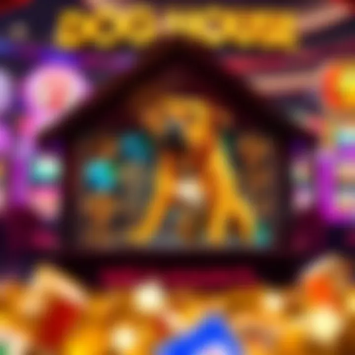 Illustration of Megaways feature highlighting multiple ways to win in the Dog House slot