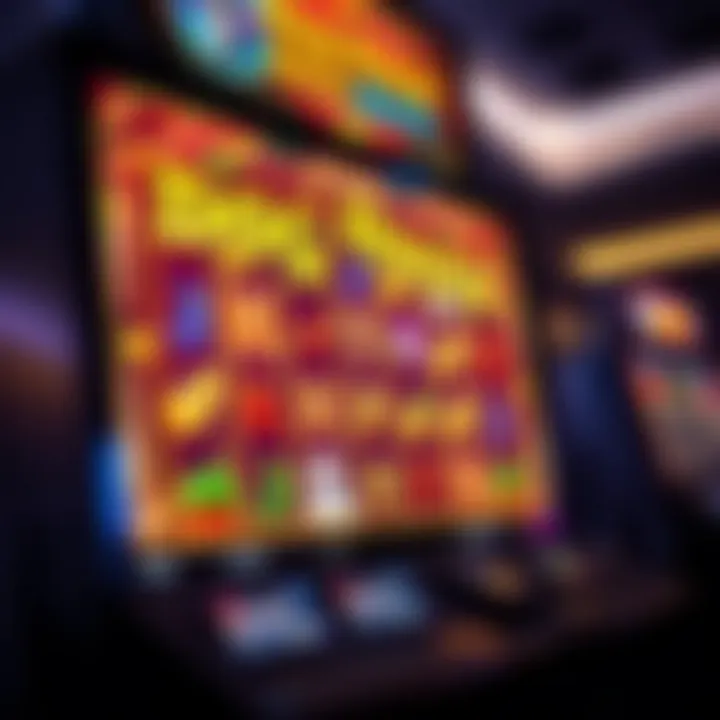 Screen showing Dog House Megaways slot gameplay on PinupBet platform with colorful icons and reels