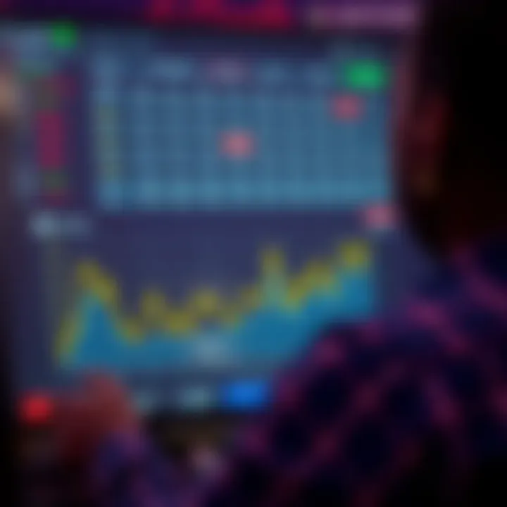 Analyzing Betting Odds and Trends for Successful Wagers Graph showing betting odds and performance trends on a digital sports betting platform