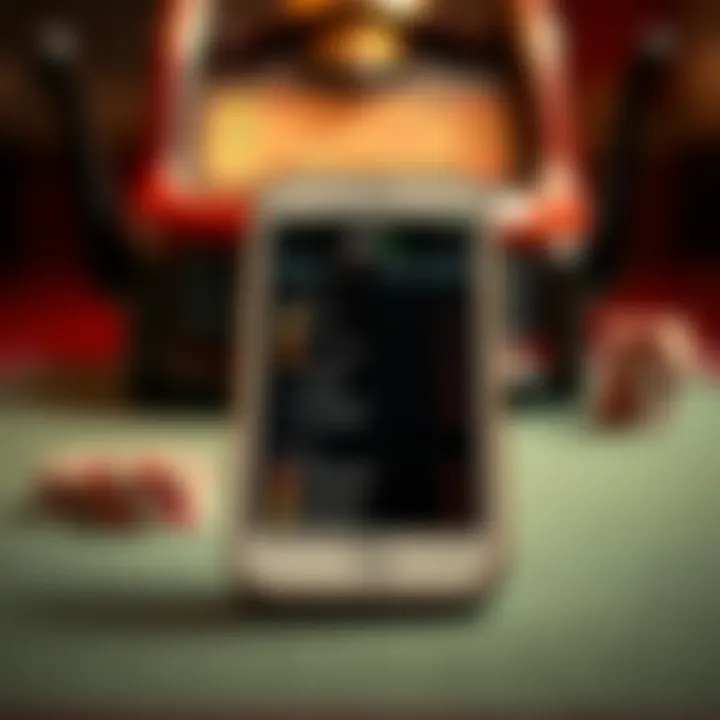 A classic mobile phone displaying the PinupBet OldMobile interface with clear betting options