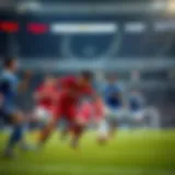 Dynamic Premier League football action showcasing fierce competition on the pitch
