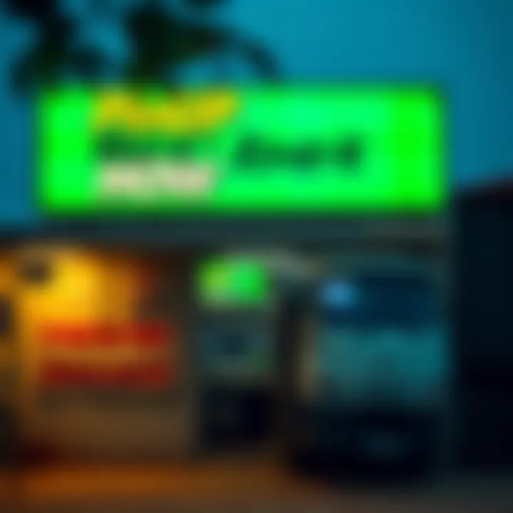Traditional Mobile PinUpBet Shop in Nigeria Exterior view of a traditional mobile betting shop in Nigeria with visible PinUpBet branding