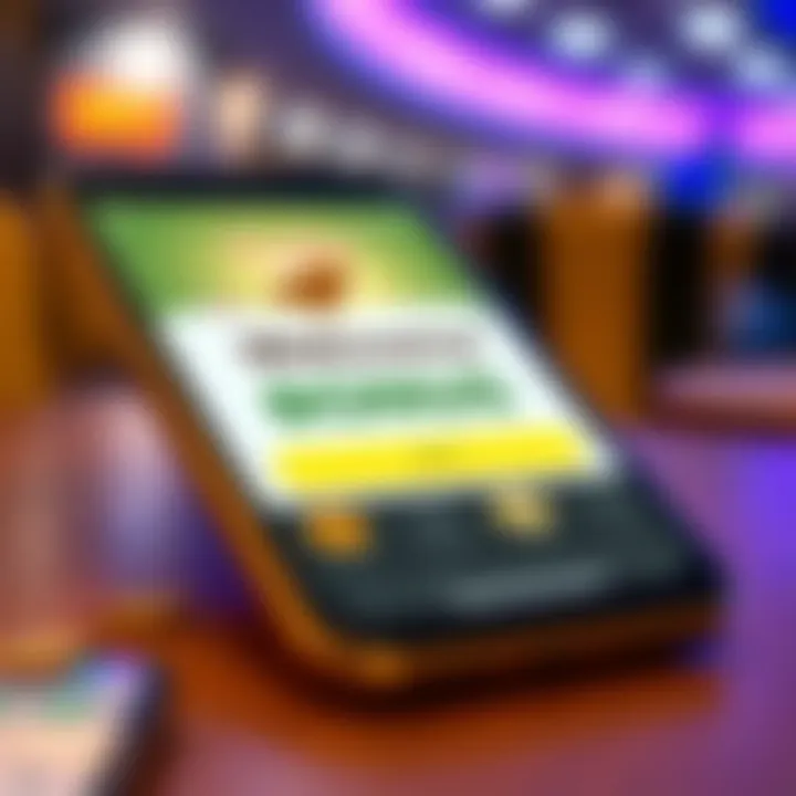 Illustration showing a digital welcome bonus notification on a mobile device screen with Nigerian currency symbols