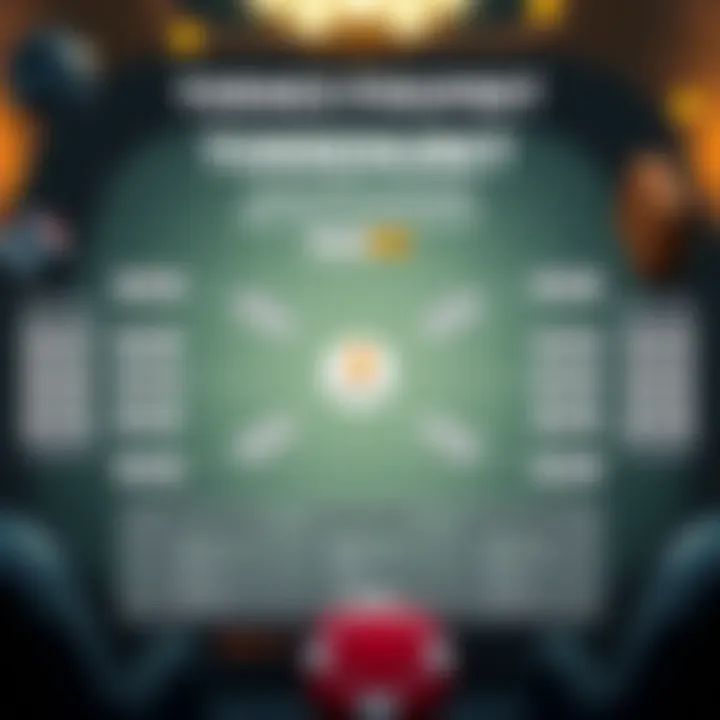 Graphical layout showing the structure of the Torneo Pinupbet betting tournament