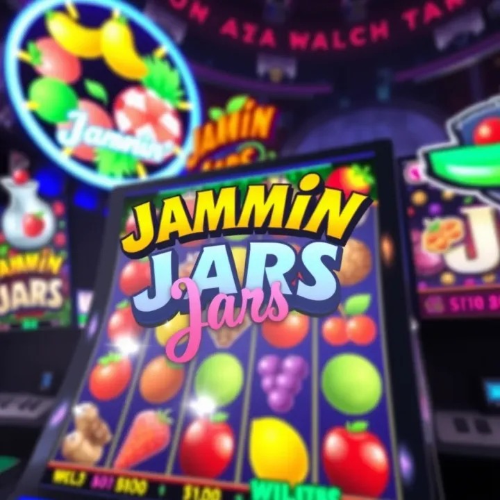 Jammin Jars Slot Game Interface on PinupBet Colorful Jammin Jars slot game interface displaying fruits and vibrant graphics on PinupBet platform