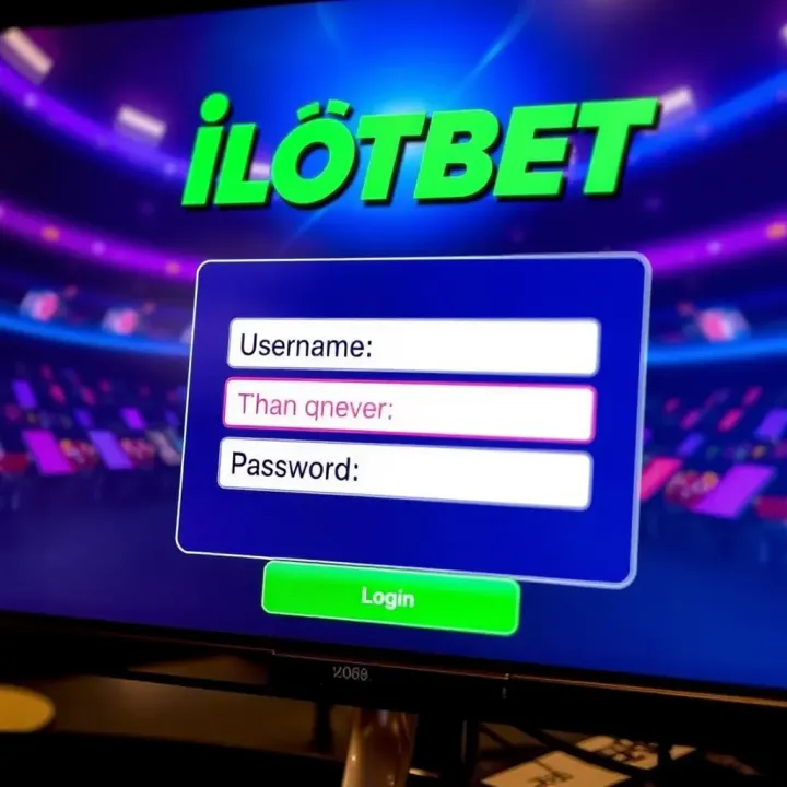 Secure login interface displaying fields for username and password on an online betting platform