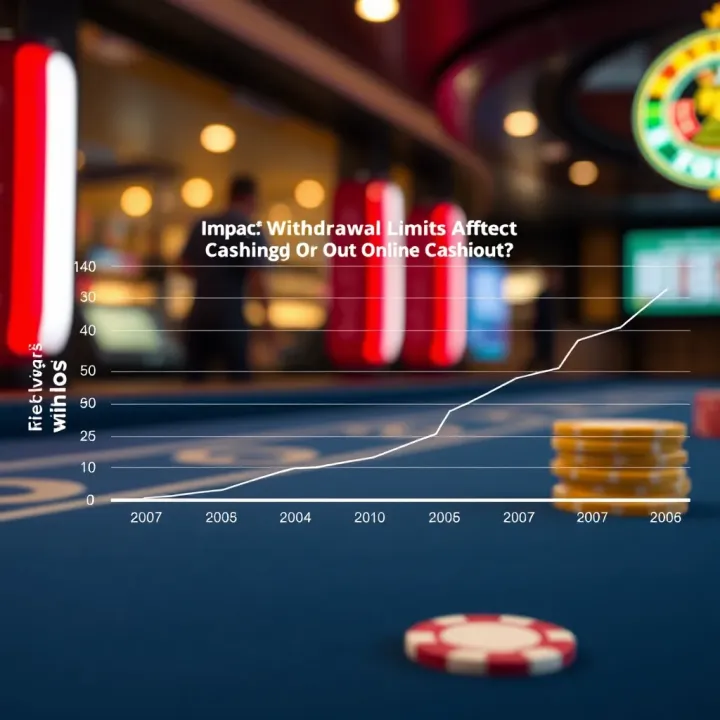 Diagram showing how withdrawal limits affect cashing out winnings over time
