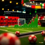 Graph showing trends in Bundesliga betting activity among Nigerian users