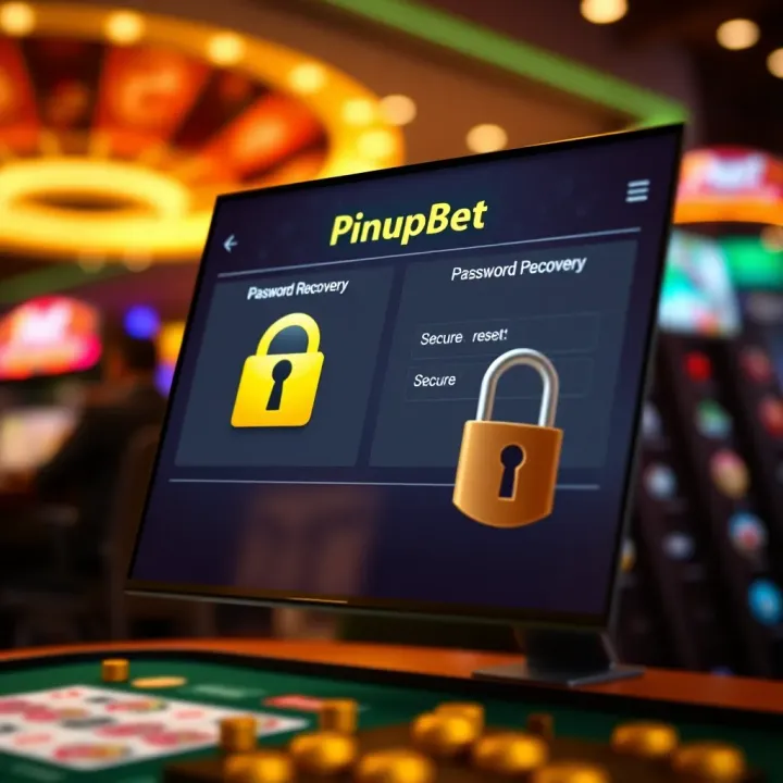 Password Recovery and Account Security on PinupBet Secure password reset interface on PinupBet website