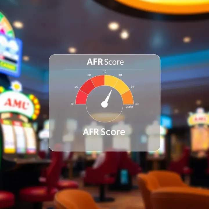 Illustration showing the concept of Account Financial Rating score on PinupBet platform